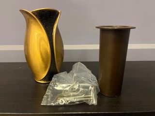 Vaso+lampada votiva per loculi cinerari e ossari