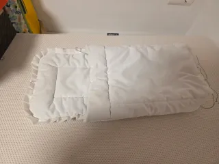 Sacco per fasciatoio per neonato bianco