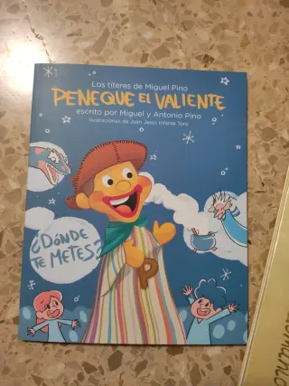 Peneque el valiente los títeres de Miguel Pino