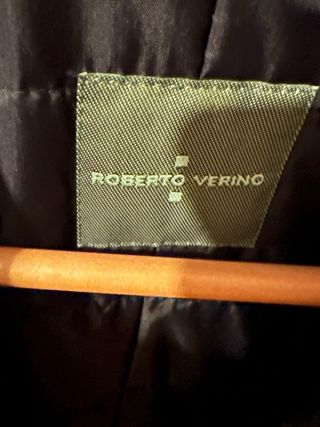 Abrigo Roberto Verino Negro/Dorado