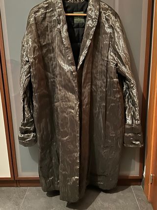 Abrigo Roberto Verino Negro/Dorado