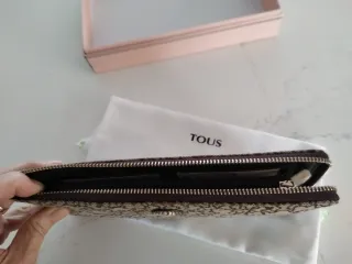 Cartera TOUS Kaos Porta Documentos Beige