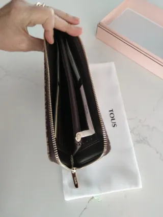 Cartera TOUS Kaos Porta Documentos Beige