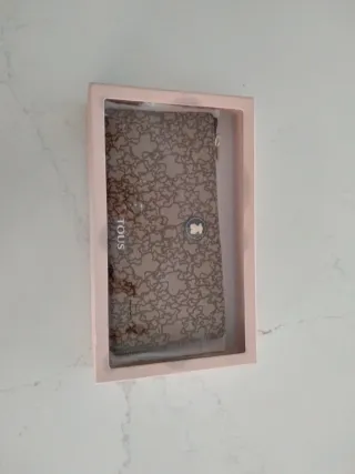 Cartera TOUS Kaos Porta Documentos Beige