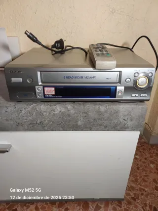 Reproductor VHS Aiwa FX531 6 Cabezales