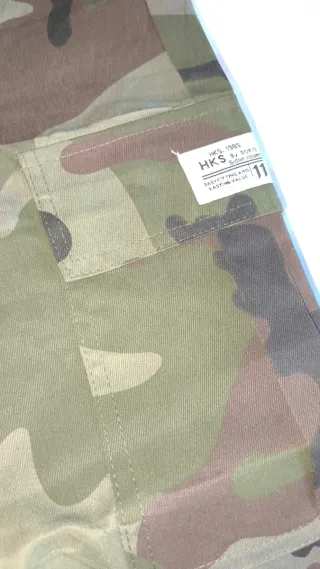 Pantalón cargo militar camuflaje