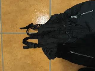 Peto infantil para nieve negro