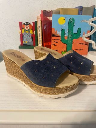 Ciabatte con zeppa Patrizia Boutique 38