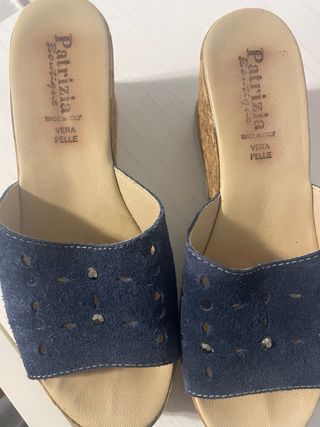 Ciabatte con zeppa Patrizia Boutique 38