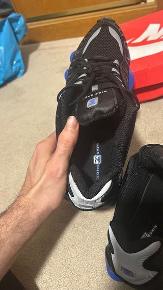 Nike Shox TL Negro/Azul