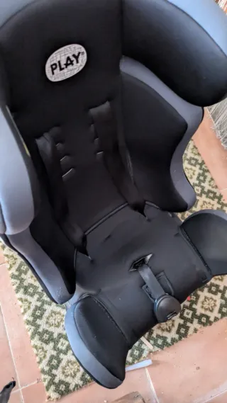 Silla coche PLAY SCOUT negra