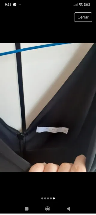 Vestido de fiesta negro