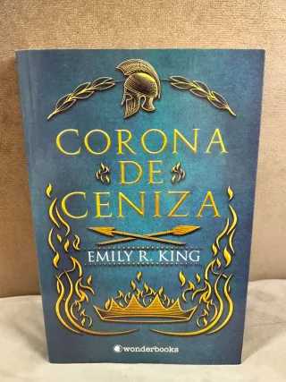 "Corona de ceniza"Libro fantástico de ficción.