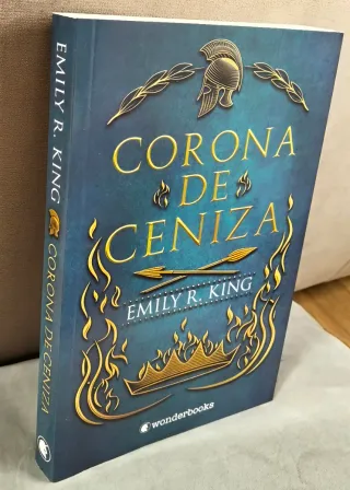 "Corona de ceniza"Libro fantástico de ficción.