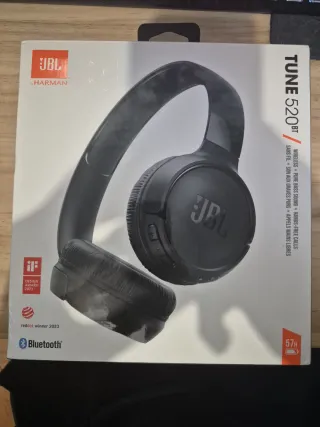 Cascos JBL Tune 520BT Negros