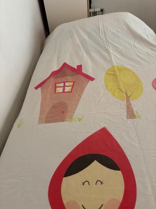 Funda Nórdica Caperucita Roja cama 90