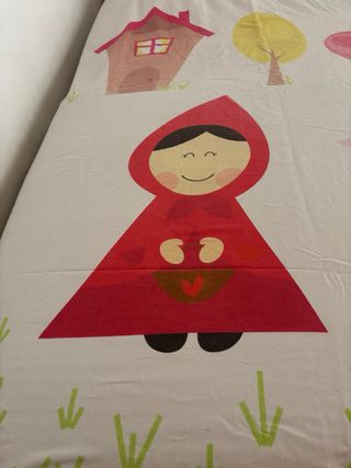 Funda Nórdica Caperucita Roja cama 90