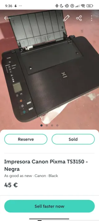 Stampante Canon Pixma TS3150 Nero