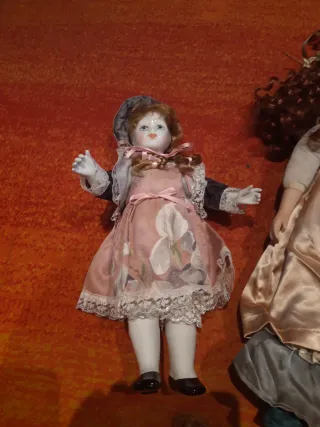 7 Muñecas de Cerámica Colección