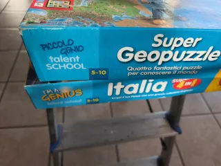 2 Giochi Lisciani Super Geopuzzle