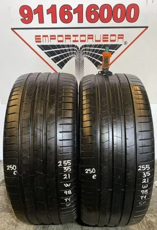 255 35 21 W PIRELLI RUEDA AL 90% DE VIDA UTIL