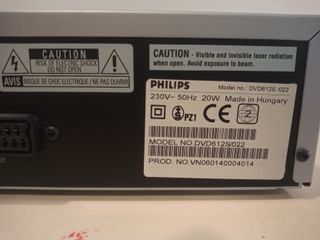 Reproductor DVD Philips Plata