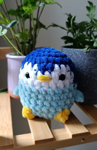 Blue Penguin amigurumi
