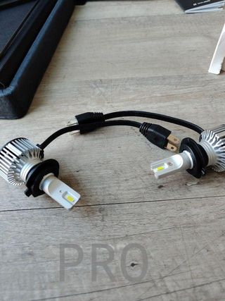 Juego 2 luces Led delanteros coche - Philips