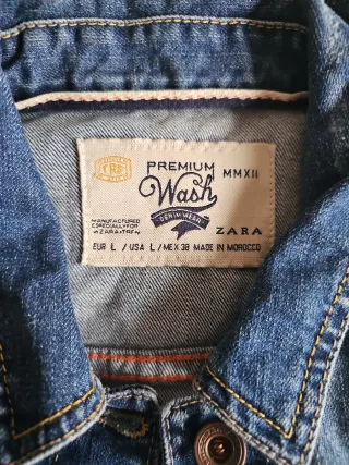 Cazadora Vaquera Azul