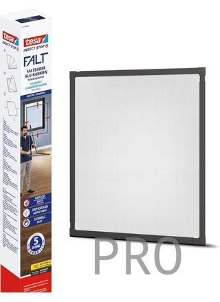 Tesa con zanzariera in alluminio 80 cm x 80 cm