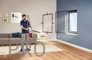 Tesa con zanzariera in alluminio 80 cm x 80 cm