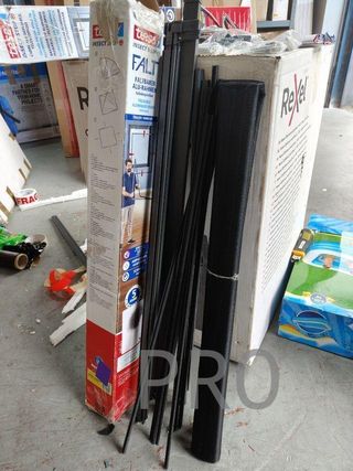 Tesa con zanzariera in alluminio 80 cm x 80 cm