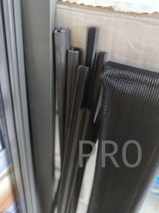 Tesa con zanzariera in alluminio 80 cm x 80 cm