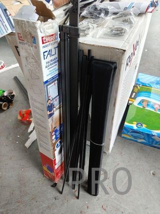 Tesa con zanzariera in alluminio 80 cm x 80 cm