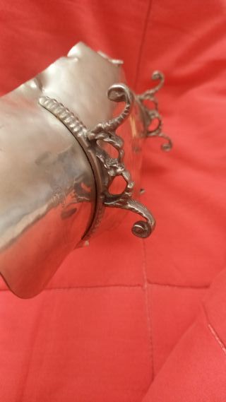 Portatovaglioli vintage peltro