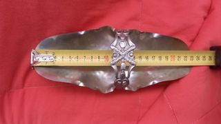 Portatovaglioli vintage peltro