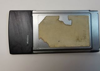 PCMCIA wireless Careca HNWP100 Wlan PC card vintag