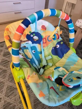 Hamaca para bebé con diseño de animales