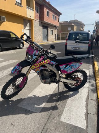 Honda crf 450 2006 matriculada