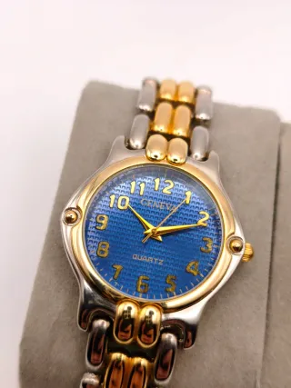 Pareja de relojes Geneva oro y plata