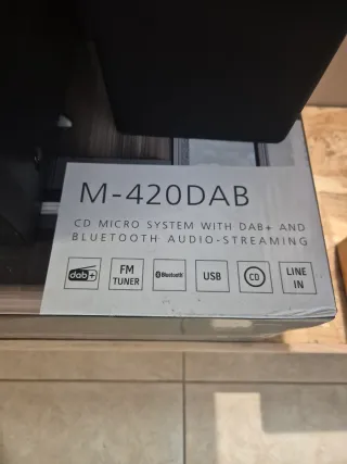 Micro Hi-Fi Kenwood M-420 Dab CD Radio