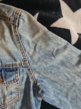 Cazadora Vaquera Zara Azul