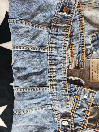 Cazadora Vaquera Zara Azul