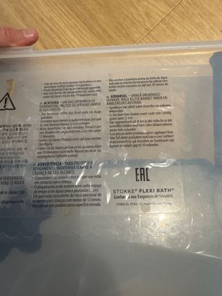 Bañera y silla bebe Stokke Flexi Bath X-Large