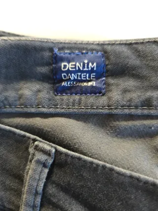 Pantaloni Daniele Alessandrini Verde Petrolio