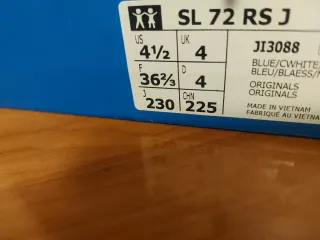 Zapatillas Adidas SL72 Azul y Rojo