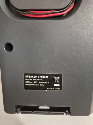 Casse Philips Hi Fi Micro System MCM277