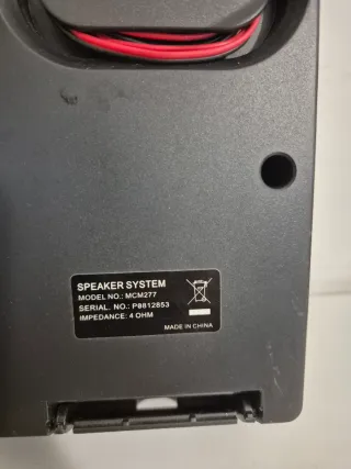 Casse Philips Hi Fi Micro System MCM277