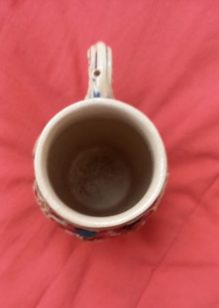 Mini boccale birra decorato ceramica