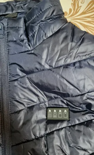 Chaleco Calefactable Azul Talla L